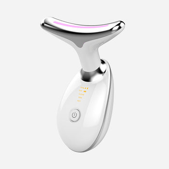 7-Color LED Microcurrent Facial Massager | Skin Firming for Face & Neck