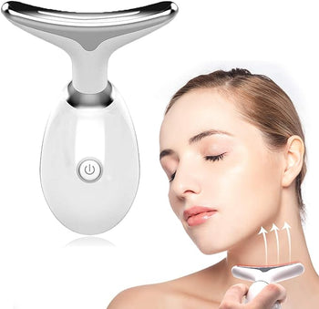 7-Color LED Microcurrent Facial Massager | Skin Firming for Face & Neck