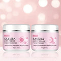 Sakura Day & Night Moisturising Cream Set 120g | Anti-Ageing