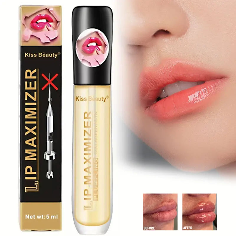 Plumping Lip Oil Gloss | Moisturizing & Brightening Lip Serum