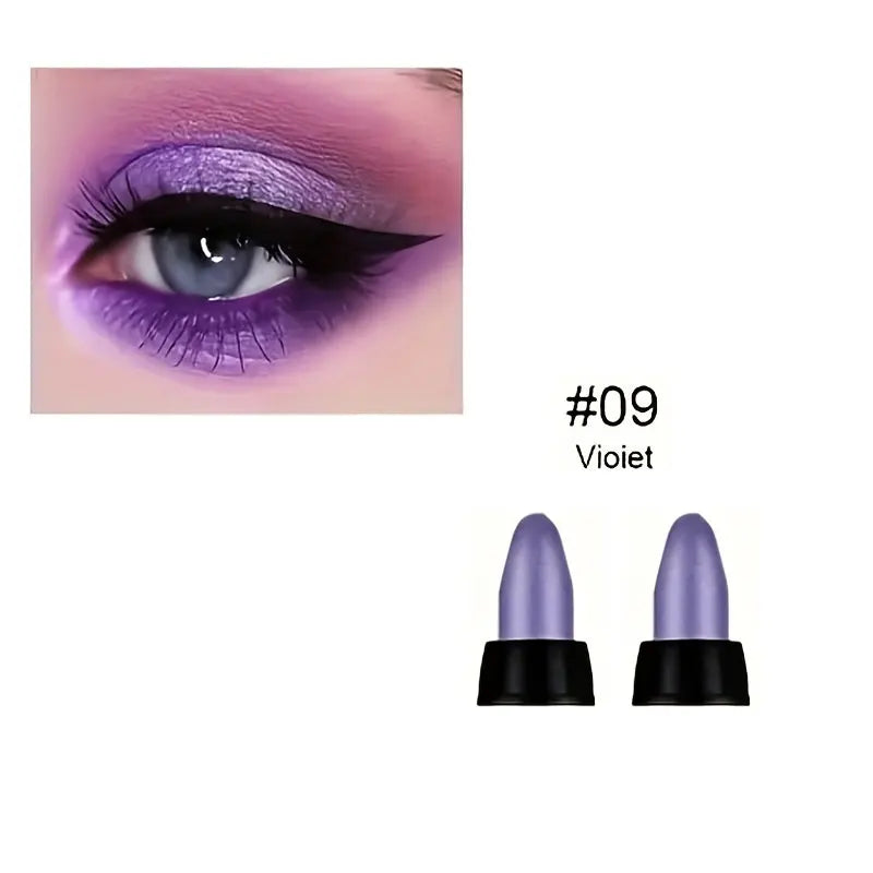 16 Colors Glitter Waterproof Eyeliner Set | Long-Lasting & Smudge-Proof