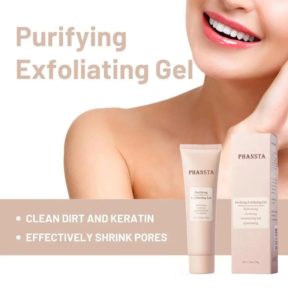 Pore Purifying Face Exfoliating Gel - Oil Control & Moisturizing ✅