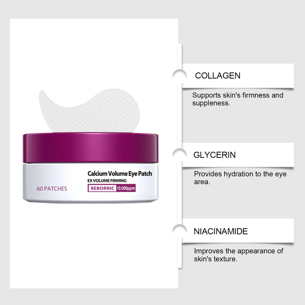 Calcium Anti-Aging Skincare Set | Serum, Eye Patches & Balm