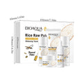 BIOAOUA Rice Raw Whitening Skincare Set - 5pcs Complete Routine