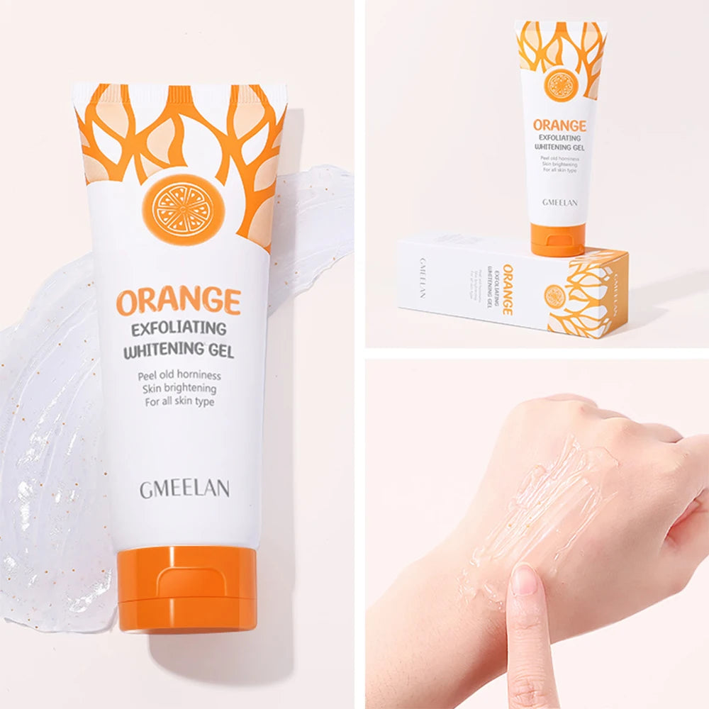 Orange Exfoliating Gel | Brightening & Hydrating Korean Scrub 50g