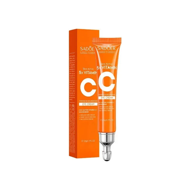 SADOER Vitamin C Eye Cream - Anti Dark Circles & Firming
