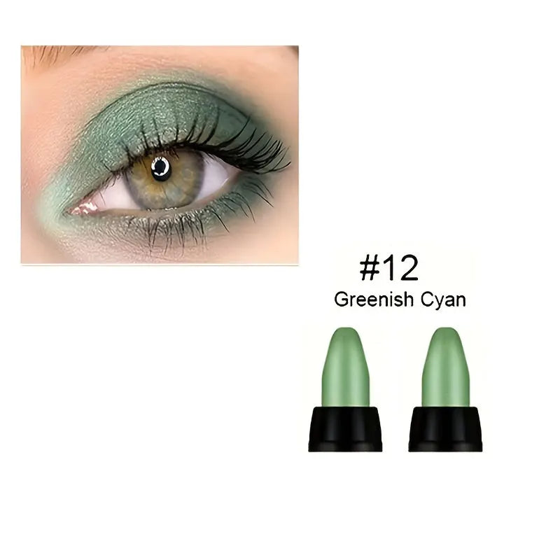 16 Colors Glitter Waterproof Eyeliner Set | Long-Lasting & Smudge-Proof