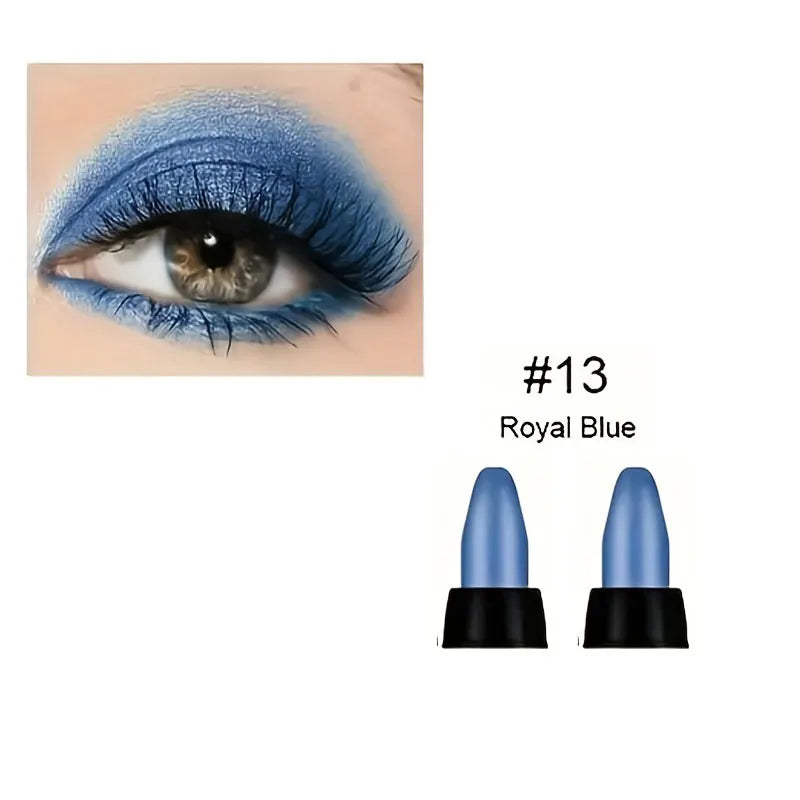 16 Colors Glitter Waterproof Eyeliner Set | Long-Lasting & Smudge-Proof