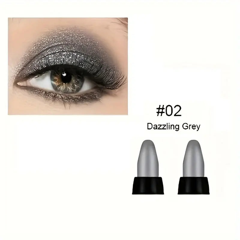 16 Colors Glitter Waterproof Eyeliner Set | Long-Lasting & Smudge-Proof