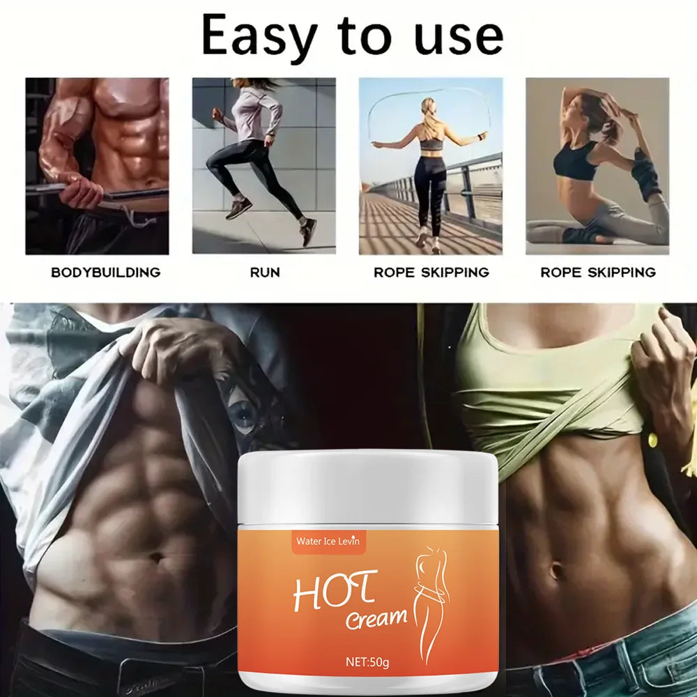 Fitness Body Massage Cream - Heat & Muscle Relief 50g