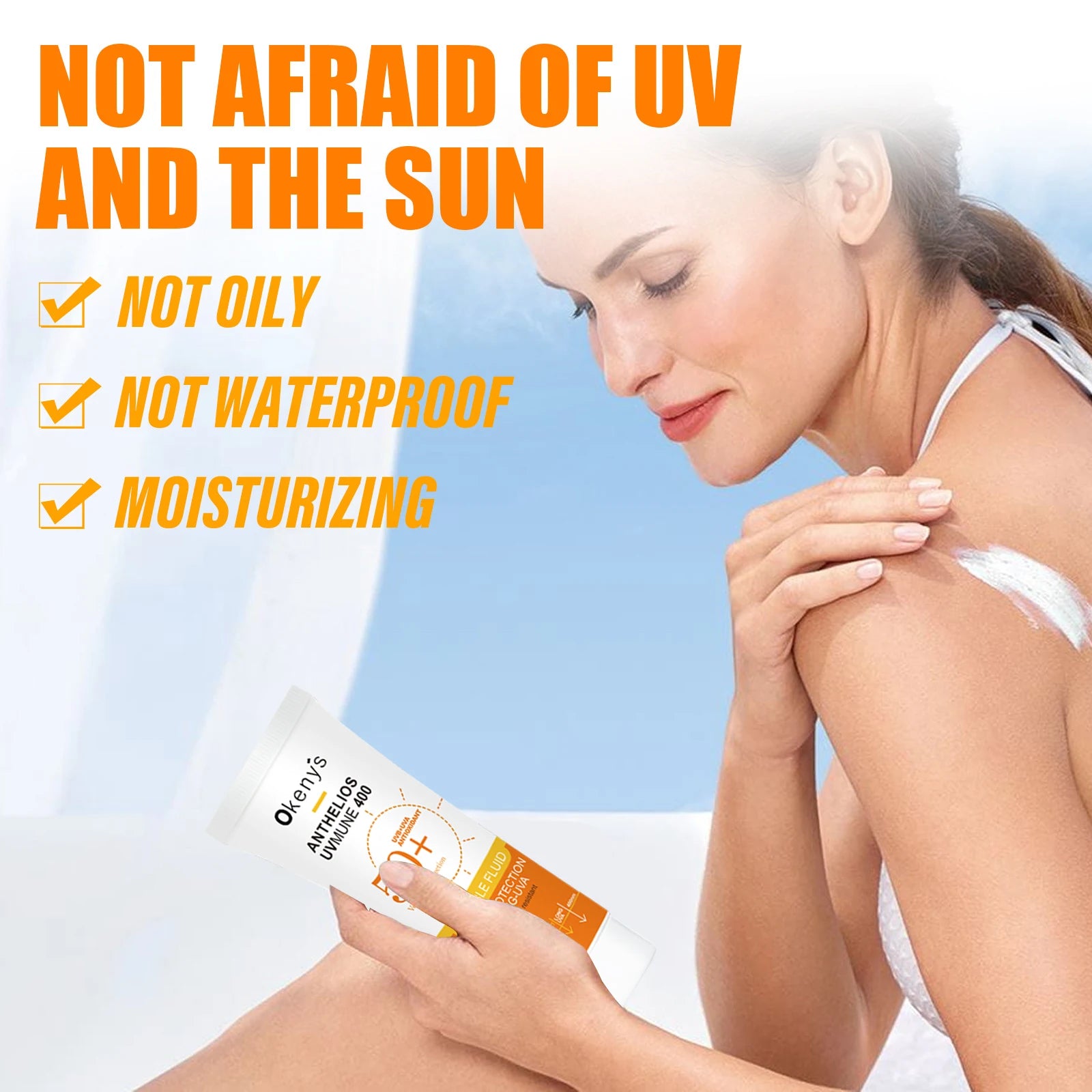 SPF 50+ Invisible Sunscreen | Anti-Shine & Ultra Protection