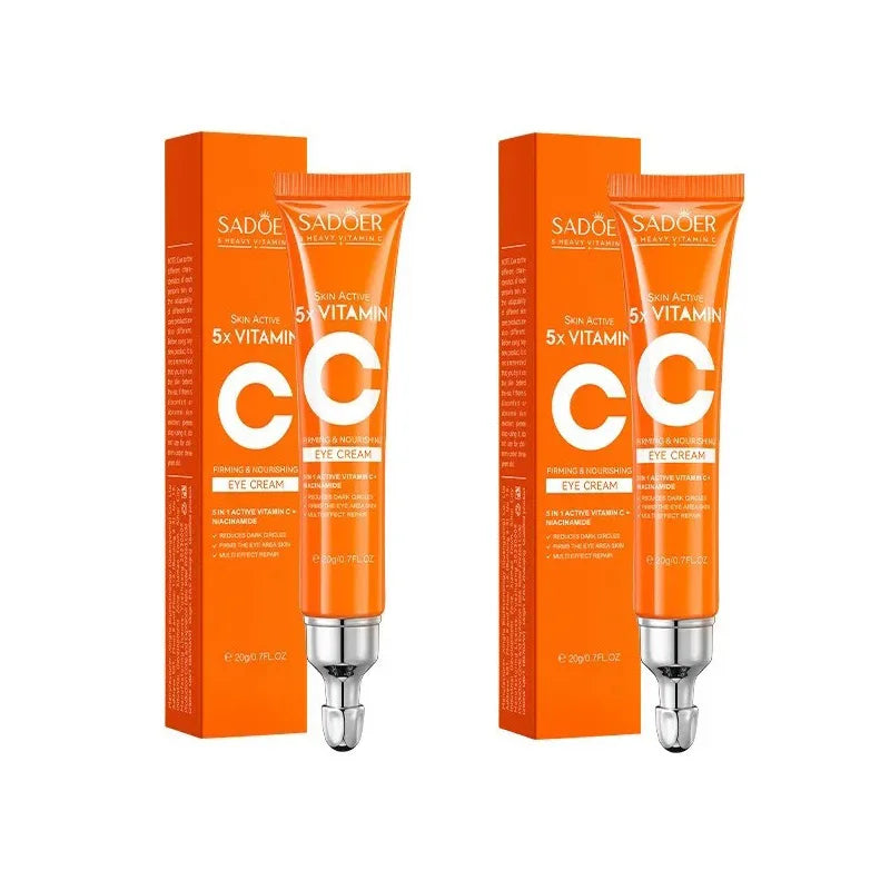 SADOER Vitamin C Eye Cream - Anti Dark Circles & Firming
