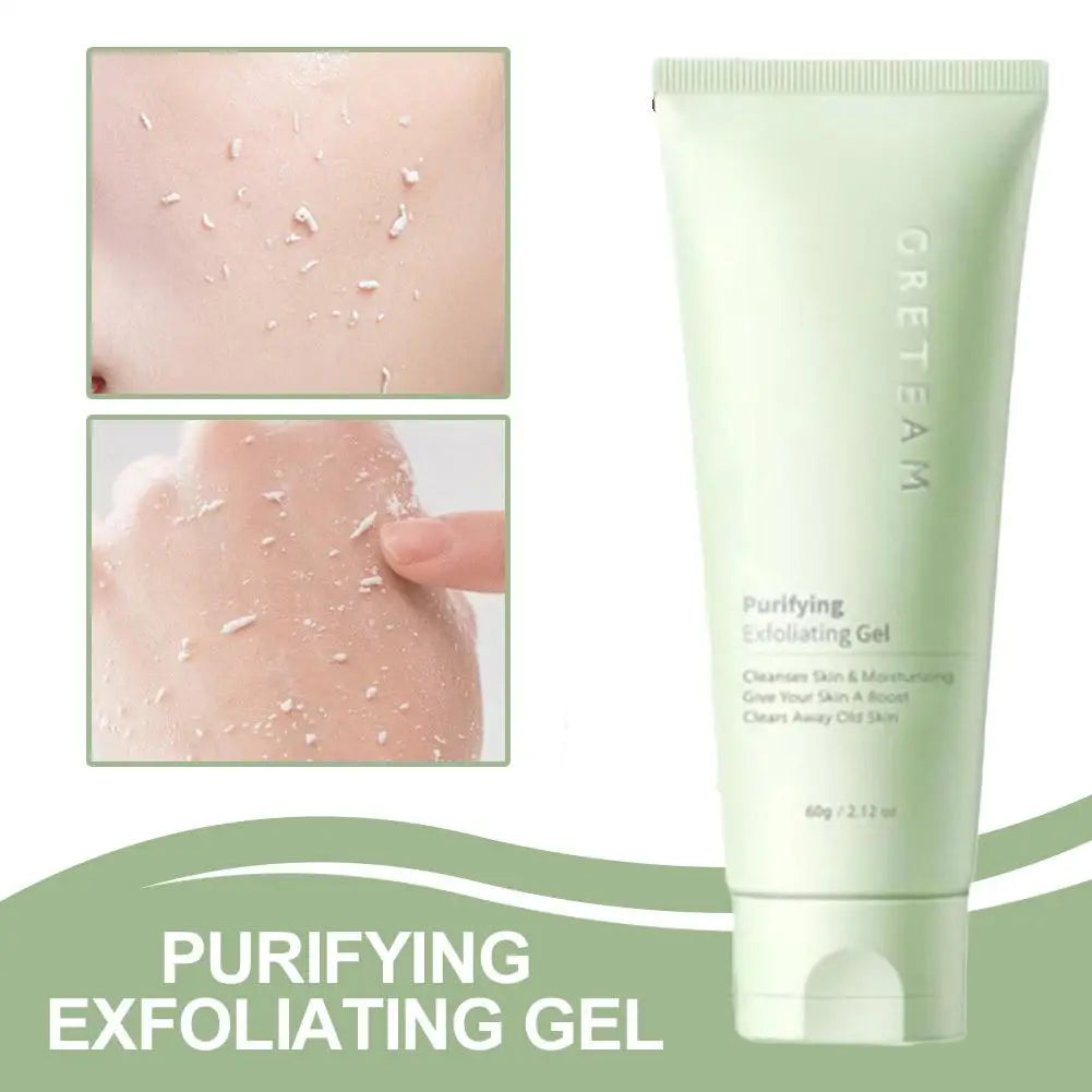 Pore Purifying Face Exfoliating Gel - Oil Control & Moisturizing ✅