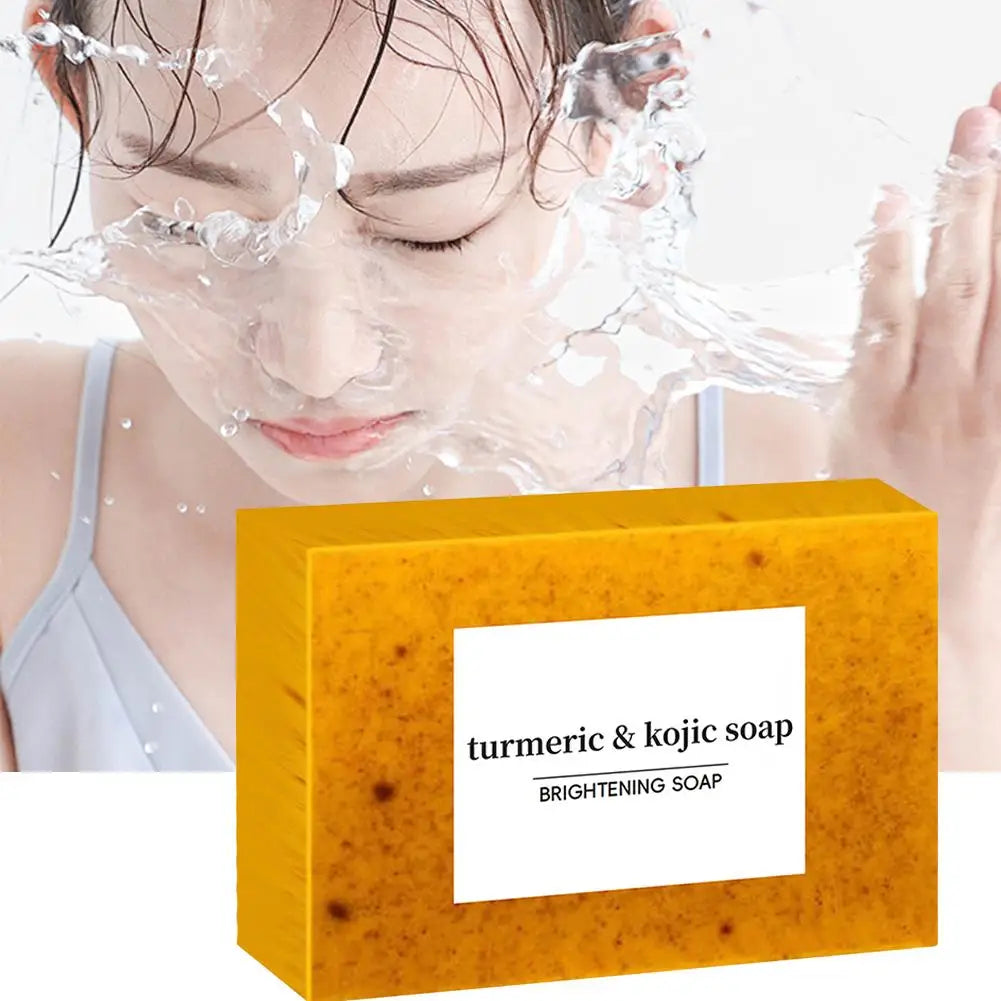 Turmeric Lemon Kojic Acid Soap - Face & Body 100g