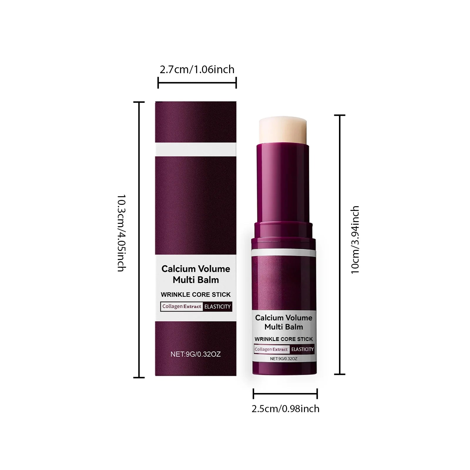 Calcium Anti-Aging Skincare Set | Serum, Eye Patches & Balm
