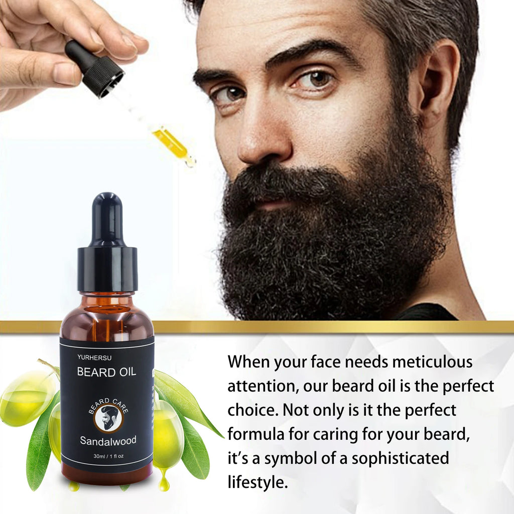 Beard & Facial Hair Growth Oil 30ml – Thickening & Nourishing