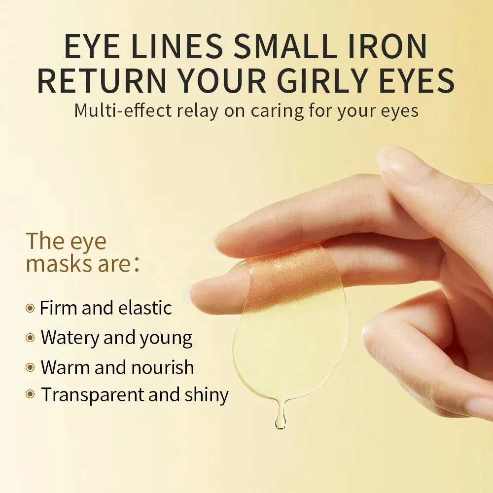 Avocado Gold Eye Patches - Anti Dark Circles & Firming (60/120pcs)