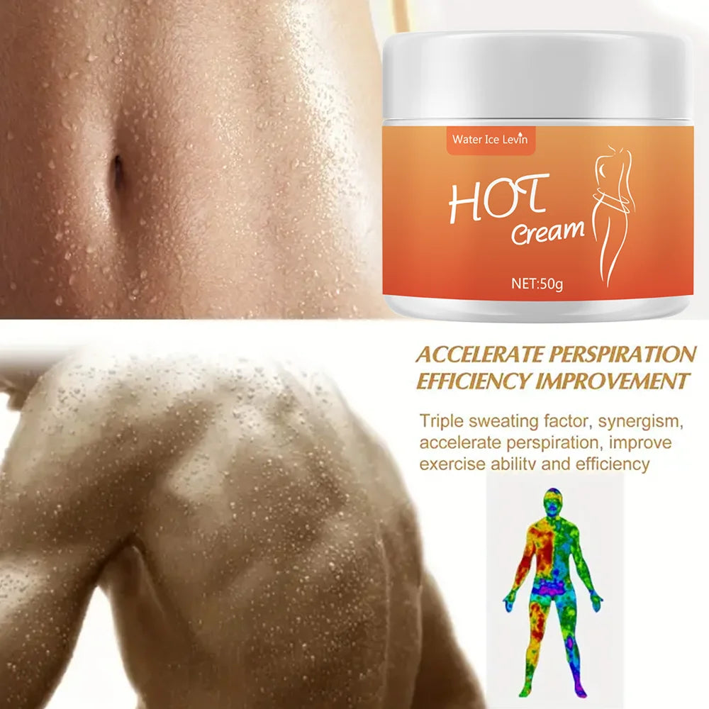 Fitness Body Massage Cream - Heat & Muscle Relief 50g