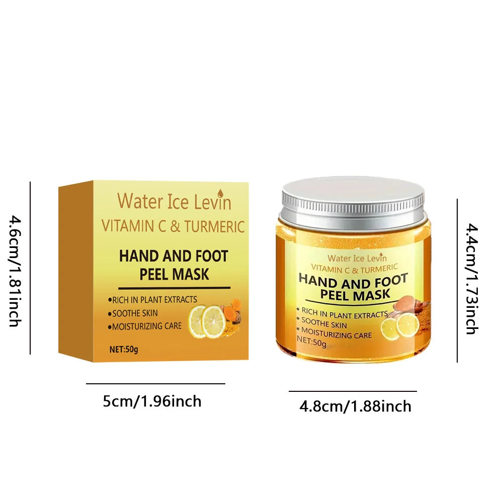 Turmeric Vitamin C Smoothing Wax Mask - Hands & Fee