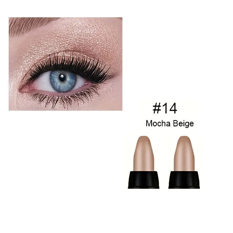 16 Colors Glitter Waterproof Eyeliner Set | Long-Lasting & Smudge-Proof