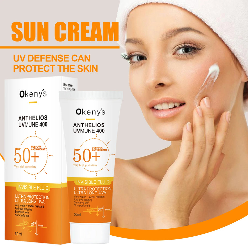 SPF 50+ Invisible Sunscreen | Anti-Shine & Ultra Protection