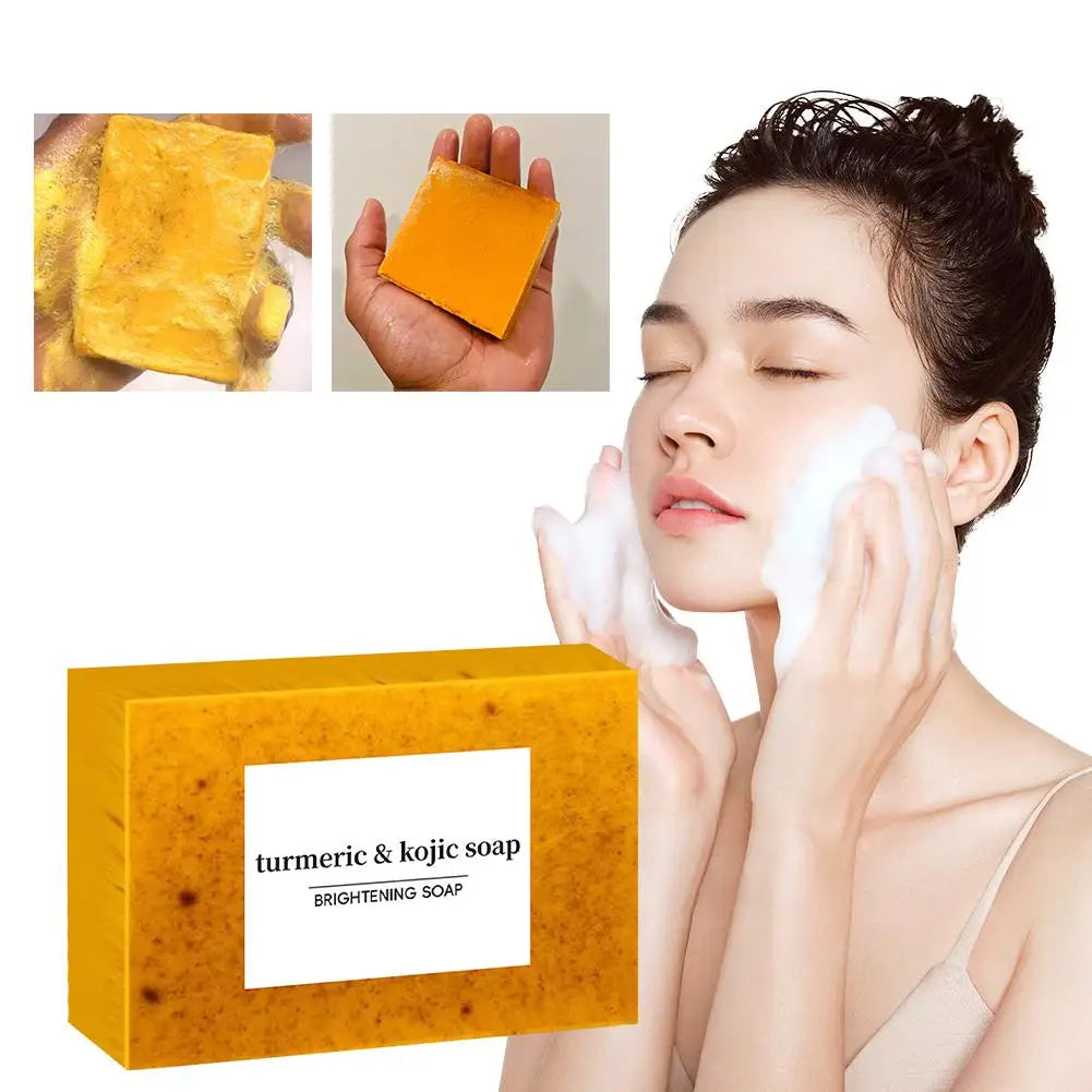 Turmeric Lemon Kojic Acid Soap - Face & Body 100g