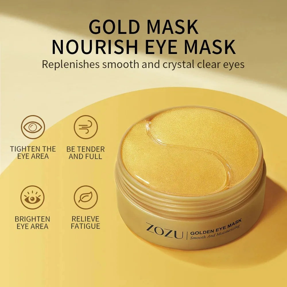 Avocado Gold Eye Patches - Anti Dark Circles & Firming (60/120pcs)