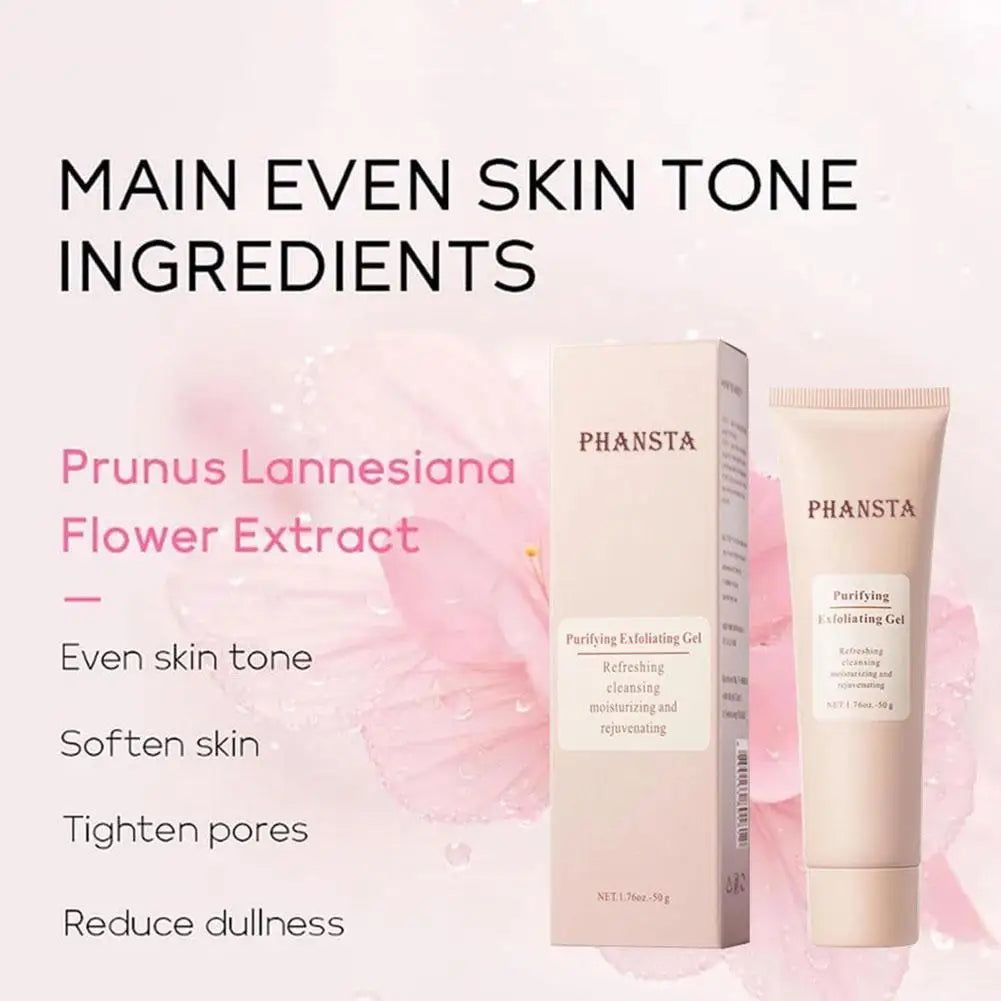 Pore Purifying Face Exfoliating Gel - Oil Control & Moisturizing ✅