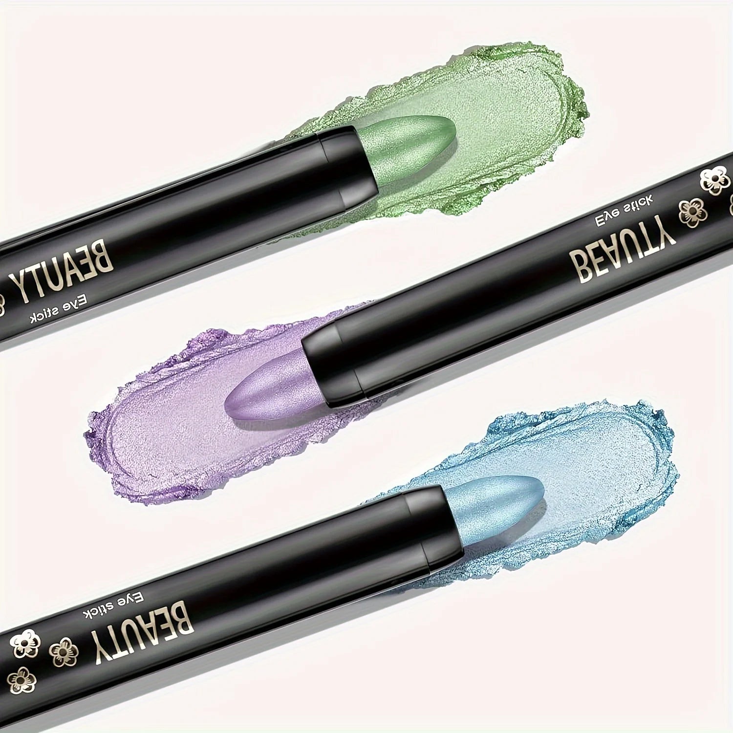 16 Colors Glitter Waterproof Eyeliner Set | Long-Lasting & Smudge-Proof