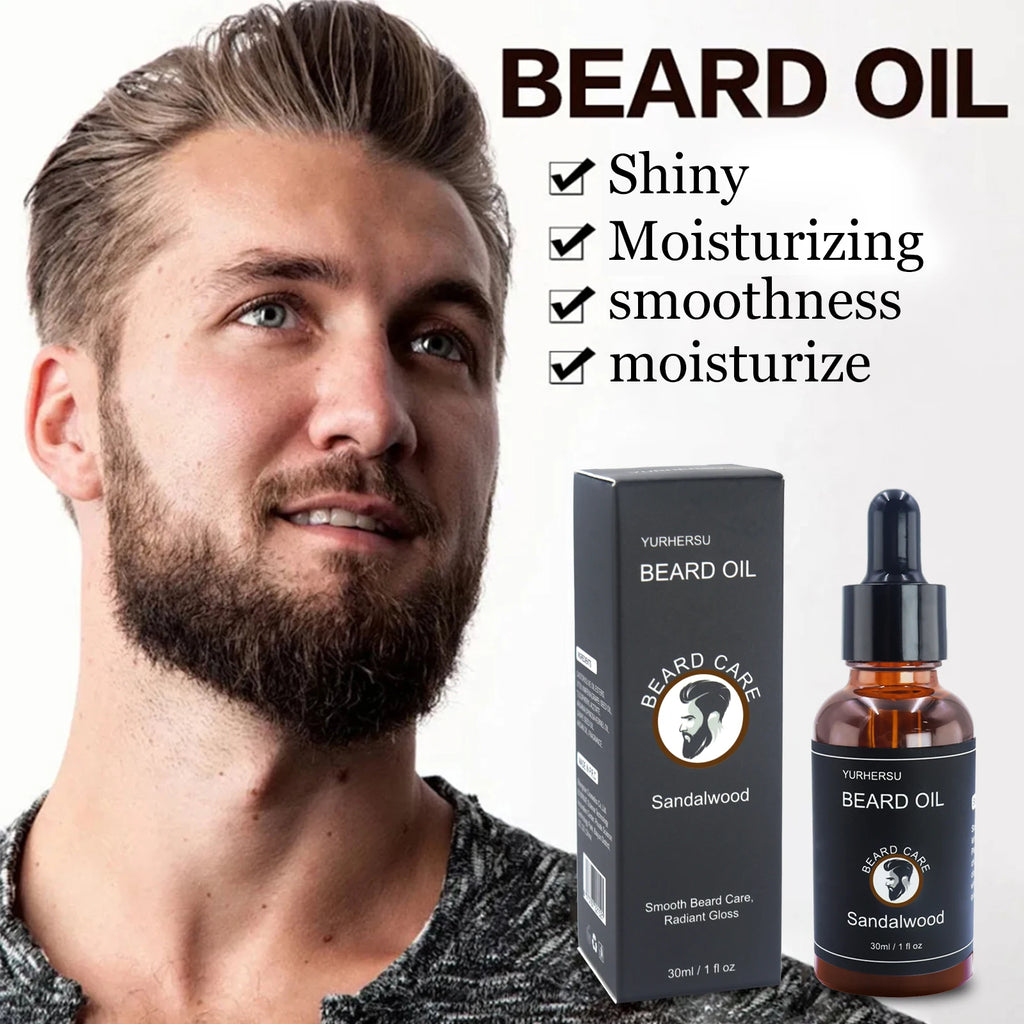 Beard & Facial Hair Growth Oil 30ml – Thickening & Nourishing