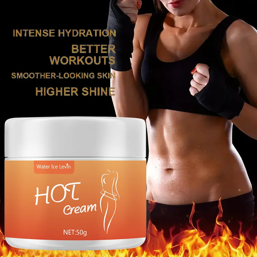 Fitness Body Massage Cream - Heat & Muscle Relief 50g