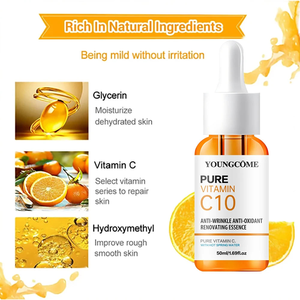 Vitamin C Glow Serum — Brightening & Anti-Aging Face Serum