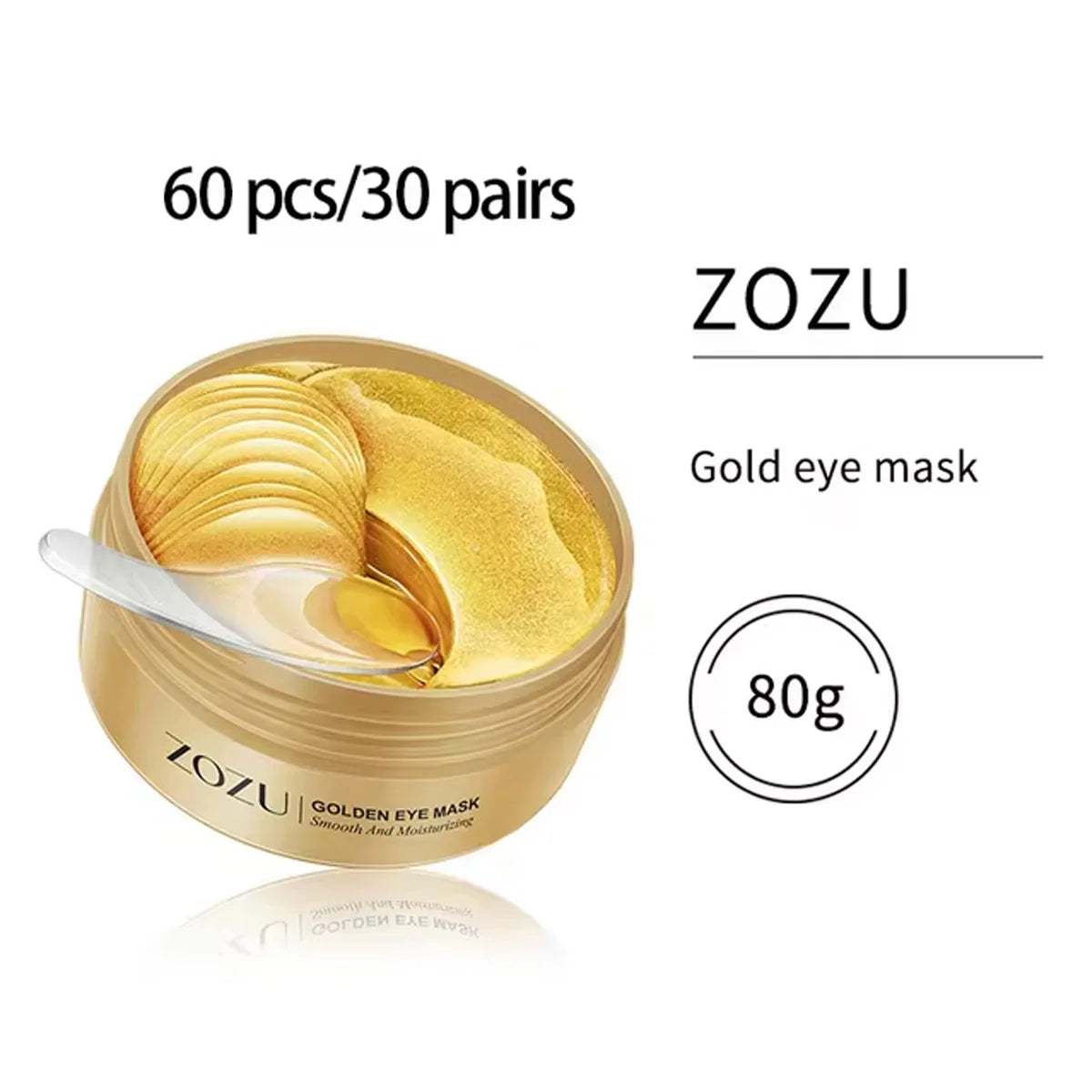 Avocado Gold Eye Patches - Anti Dark Circles & Firming (60/120pcs)