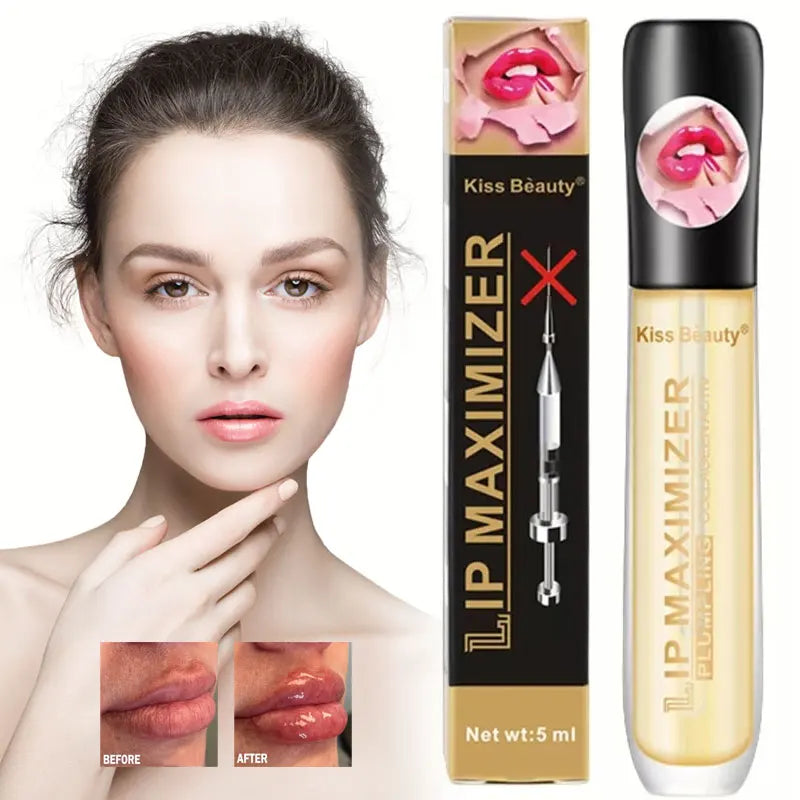 Plumping Lip Oil Gloss | Moisturizing & Brightening Lip Serum