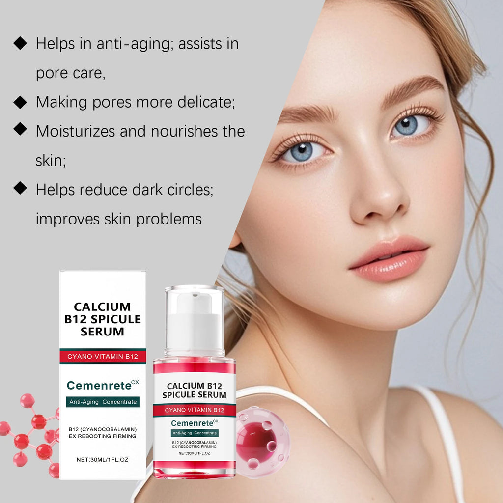 Calcium Anti-Aging Skincare Set | Serum, Eye Patches & Balm