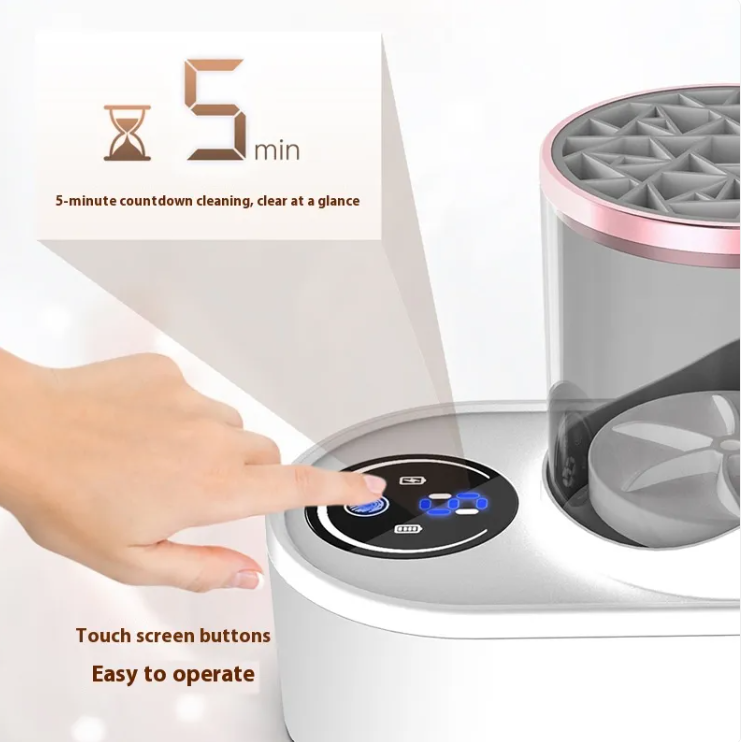 Electric Makeup Brush Cleaner | Fast & Deep Cleaning Spinner Tool