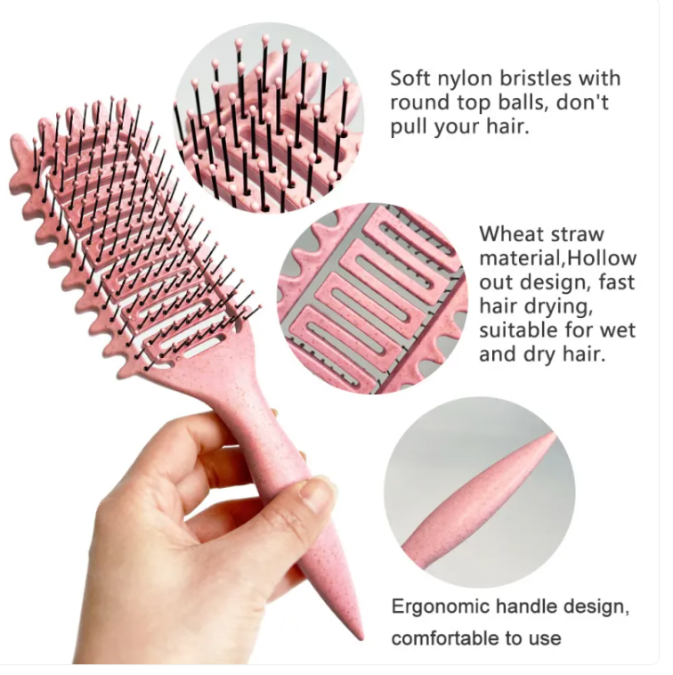Curl Hair Hollow Comb | Define & Shape Your Curls Effortlessly