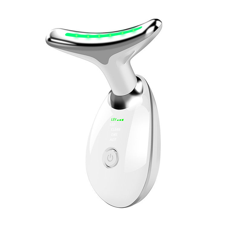 7-Color LED Microcurrent Facial Massager | Skin Firming for Face & Neck