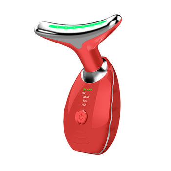 7-Color LED Microcurrent Facial Massager | Skin Firming for Face & Neck